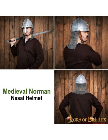 Casque Normand avec Camail