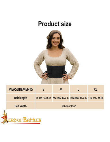 Corset d’armement (Lendenier) – Support armure...